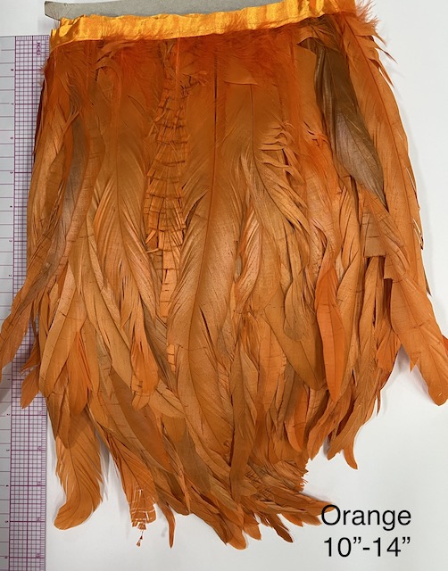 Coque Orange Feather 10"-14"
